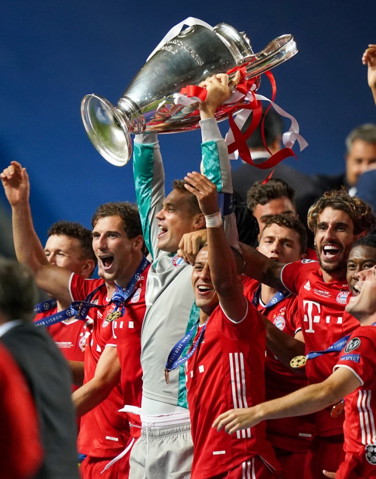 诺伊尔将迎来欧冠150场里程碑,此前2次夺冠&完成61零封丢138球