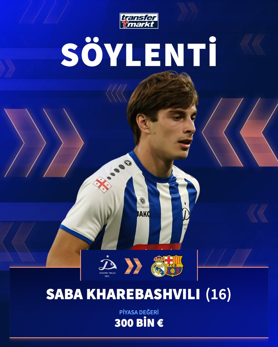 世体:巴萨有意格鲁吉亚16岁左后卫,皇马和利物浦也在关注球员