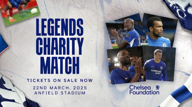 官方:马克莱莱、博辛瓦等4人将参加切尔西与利物浦的慈善赛