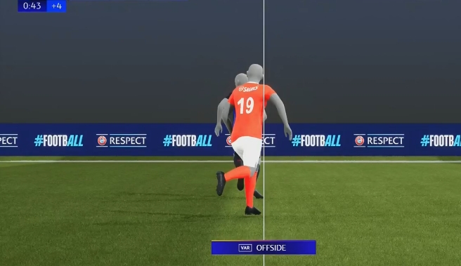 贝洛蒂突入禁区被什琴斯尼扑倒,VAR确认越位在先