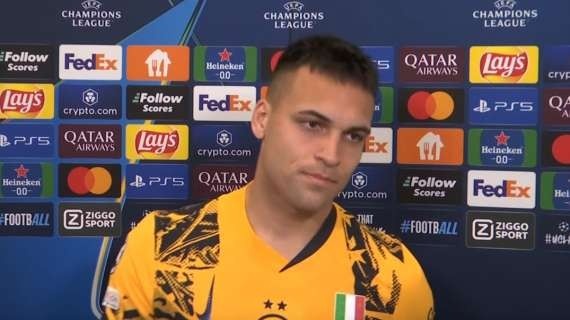 劳塔罗:我现在想到的第一个词是骄傲 国米最核心的特点就是团队