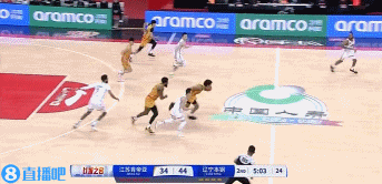 局势倒转！辽宁5分钟只得2分&江苏一波17-2的反扑追到只差2分