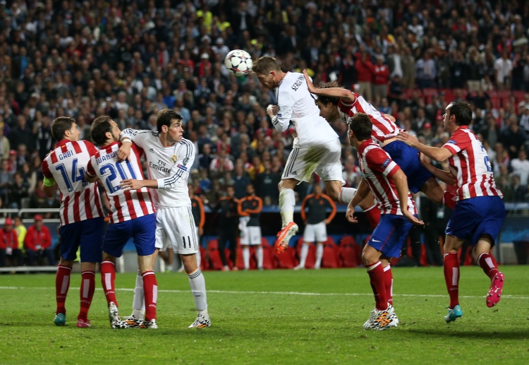 5年4欧冠的开端!皇马马竞在欧冠的首次相遇:拉莫斯9248极限绝平